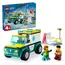 ლეგო LEGO Constructor CITY EMERGENCY AMBULANCE AND SNOWBOARDER  - Primestore.ge