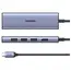 USB-C ჰაბი UGREEN CM511 (20956A), Type-C, USB, HDMI, TF/SD, Hub, Grey , 2 image - Primestore.ge