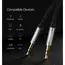 აუდიო კაბელი UGREEN AV119 (10733), 3.5mm Male to 3.5mm Male Cable, 1m, Black - Primestore.ge