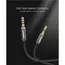 აუდიო კაბელი UGREEN AV119 (10733), 3.5mm Male to 3.5mm Male Cable, 1m, Black - Primestore.ge