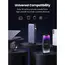 Portable charger UGREEN PB205 (90597A), 25000mAh, USB, Type C, Power Bank, Gray, 4 image