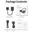 ადაპტერი UGREEN CM513 (50945), VGA To HDMI Adapter With 3.5mm And USB-C, 0.15cm, Black , 5 image - Primestore.ge