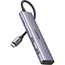 USB-C ჰაბი UGREEN CM473 (15395), Type-C, USB, Hub, Grey  - Primestore.ge