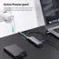 მულტიფუნქციური ადაპტერი UGREEN 60718, USB-C to 3 x USB 3.0 + RJ45 + Micro USB, Multifunction Adapter, Grey , 4 image - Primestore.ge