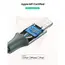 USB cable UGREEN US304 (80564), 87W, MFi, USB-C to Lightning, 1m, Midnight Green, 6 image