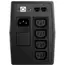 უწყვეტი კვების წყარო FSP PPF3601405, 650VA, USB, RJ-45, UPS, Black , 2 image - Primestore.ge