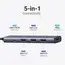 USB-C ჰაბი UGREEN CM478 (15495) Revodok 105, Type-C, USB, HDMI, PD, Hub, Grey , 3 image - Primestore.ge