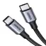 USB კაბელი UGREEN US316 (90120), 100W, Type-c to Type-c, 3m, Black - Primestore.ge