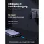 Portable charger UGREEN PB205 (90597A), 25000mAh, USB, Type C, Power Bank, Gray, 7 image
