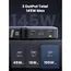 Portable charger UGREEN PB205 (90597A), 25000mAh, USB, Type C, Power Bank, Gray, 5 image