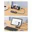 USB-C ჰაბი UGREEN CM416 (20984), USB-C, USB, RJ45, Hub, Black , 4 image - Primestore.ge