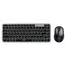 კლავიატურა და მაუსი 2E Combo keyboard and mouse MK430 WL/BT, EN/UK/RU, grey-black  - Primestore.ge