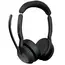 ყურსასმენი Jabra 25599-999-999 Evolve2 55, Link380a MS Stereo, Headset, Wireless, Bluetooth, USB, Black , 3 image - Primestore.ge
