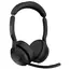 ყურსასმენი Jabra 25599-999-999 Evolve2 55, Link380a MS Stereo, Headset, Wireless, Bluetooth, USB, Black  - Primestore.ge