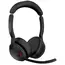 ყურსასმენი Jabra 25599-999-999 Evolve2 55, Link380a MS Stereo, Headset, Wireless, Bluetooth, USB, Black , 5 image - Primestore.ge