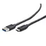 კაბელი Gembird CCP-USB3-AMCM-1M USB 3.0 AM to Type-C cable (AM/CM) 1m , 2 image - Primestore.ge