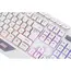 კლავიატურა 2E GAMING Membrane keyboard KG315 110key, USB-A, EN/UA, RGB, white - Primestore.ge