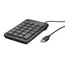 კლავიატურა TRUST PLUS XALAS USB NUMERIC KEYPAD 1.5m cable - black  - Primestore.ge