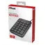 კლავიატურა TRUST PLUS XALAS USB NUMERIC KEYPAD 1.5m cable - black , 2 image - Primestore.ge