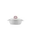 ქვაბი Korkmaz A2981 Gusto Ceramic Low Casserole 24x6,5  - Primestore.ge