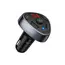 მანქანის დამტენი Hoco E51 Road treasure car BT FM transmitter Black  - Primestore.ge