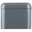 Soap Ardesto Bread bin Gemini, 30x18x15cm, metal, gray, 2 image