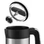 ელექტრო ჩაიდანი Ardesto Milk frother&heater 450W, tank capacity-200ml, silver-black , 3 image - Primestore.ge