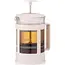 Teapot Ardesto French press Fresh, 800ml, borosilicate glass, plastic, transparent, beige, 3 image
