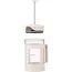 Teapot Ardesto French press Fresh, 800ml, borosilicate glass, plastic, transparent, beige, 2 image