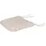 სკამის ბალიში Ardesto Sitpad Oliver, 40x40cm, 100% cotton, filling: 50% holofiber, 50% pp, beige , 2 image - Primestore.ge