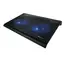 Cooler Trust azul Laptop Cooling Stand with dual fans