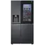 Refrigerator LG GR-X267CQES.AMCQMER-Side By Side, 179x91x74, 617 Liters, InstaView™ Door-in-Door®, INVERTER, Linear Cooling, Hygiene FRESH+™, ThinQ™, Matte Black