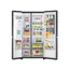 Refrigerator LG GR-X267CQES.AMCQMER-Side By Side, 179x91x74, 617 Liters, InstaView™ Door-in-Door®, INVERTER, Linear Cooling, Hygiene FRESH+™, ThinQ™, Matte Black, 4 image