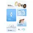 ყურსასმენი UGREEN WS201(15612) TWS HiTune H5, Earbuds, Wireless, Bluetooth, Ipx5, White , 4 image - Primestore.ge