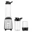 ბლენდერი Ardesto Blender for smoothies BG-F350, 350W, 2in1, bottle-600ml, bottle-300ml, coffee grinder, black+silver  - Primestore.ge