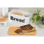 პურის შესანახი Ardesto Bread bin Midori 33х18х13cm, metal, bamboo, white , 4 image - Primestore.ge