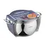 ქვაბი Ardesto Casserole with glass lid Gemini Liguria, 5l, stainless steel , 2 image - Primestore.ge