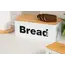 პურის შესანახი Ardesto Bread bin Midori 33х18х13cm, metal, bamboo, white , 5 image - Primestore.ge