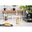 Ardesto Doublewall mug set with handles, 400ml, 2pcs, borosilicate glass, transparent, 2 image