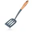სპატულა Ardesto Slotted turner Midori, 34.5cm, nylon, wood, blue , 5 image - Primestore.ge