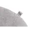 სკამის ბალიში Ardesto Sitpad Oliver, 40cm, 100% cotton, filling: 50% holofiber, 50% pp, gray , 4 image - Primestore.ge