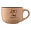 კერამიკის ჭიქა Ardesto Mug Way of life, 550ml, ceramics, gray , 3 image - Primestore.ge