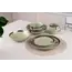 Ardesto Bowl Liguria Green bay, 22cm, ceramics,  green, 4 image