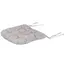 სკამის ბალიში Ardesto Sitpad Oliver, 40x40cm, 100% cotton, filling: 50% holofiber, 50% pp, gray , 5 image - Primestore.ge