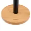 ხელსახოცის დასადგამი Ardesto Paper Towel Holder Midori 15х34cm, metal, bamboo, black - Primestore.ge