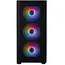 ქეისი Zalman PC case I4 TG without PSU, 2xUSB3.0, 1xUSB2.0, 4x140mm RGB, VGA 320mm, LCS ready, TG Side Panel, ATX, black , 3 image - Primestore.ge