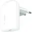 კაბელი და ადაპტერი Belkin Wall Charger 30W USB-C PD PPS, 1M PVC C-С, white , 2 image - Primestore.ge