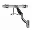 მონიტორის საკიდი Gembird MA-WA2-02 Adjustable wall 2-display mounting arm 17”-32” , 2 image - Primestore.ge