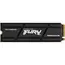 მყარი დისკი Kingston Fury Renegade 2TB PCIe Gen 4.0 NVMe M.2 Internal Gaming SSD with Heat Sink  SFYRDK/2000G  - Primestore.ge