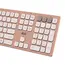 კლავიატურა 2E 2E-KS270WBPN Scissor, Wireless, USB, Bluetooth, Keyboard, Pink/White , 2 image - Primestore.ge
